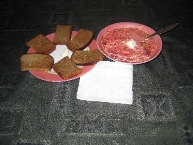 Борщ вегетаріанський рецепт